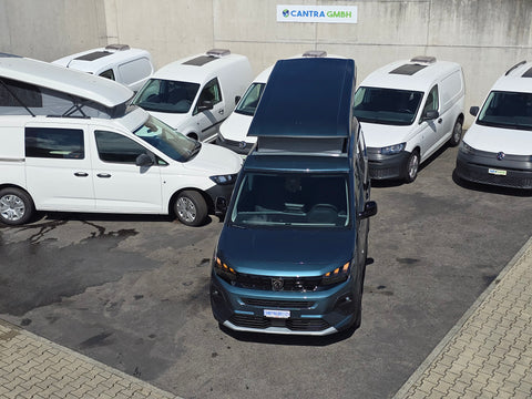 Schlafdach / Aufstelldach / Hubdach für Berlingo/ Partner/ Rifter/ Proace City/ Combo / Doblo inklusive Montage inkl. Dachbett