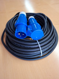 CEE-Verlängerungskabel 20 m – 230 V, 3 × 1,5 mm² mit CEE-Stecker und CEE-Kupplung