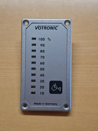 VOTRONIC Indicatore di livello acque grigie a LED S – Indicatore di livello serbatoio 12 V