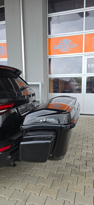 Einsatz breit für BackBock Black/ Schwarz, für Transportsystem auf Anhängerkupplung