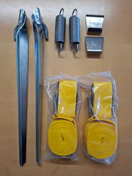 Fiamma Tie Down S – Kit di tensionamento per tendalini, giallo