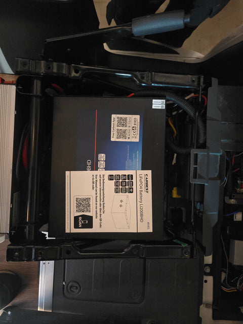 Batteria LiFePO4 Li200BHD - batteria sottosella Fiat Ducato