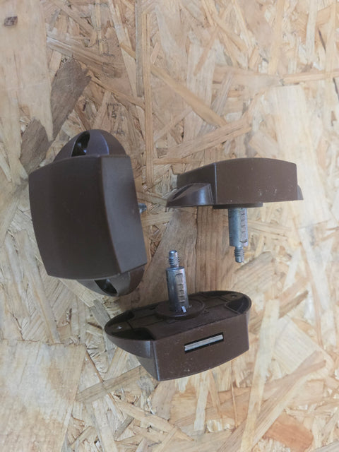 Maxi lock marron pour poignées pushlock