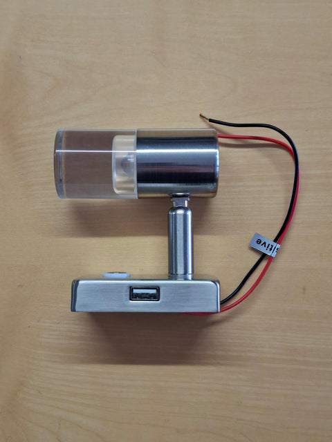Carbest LED-Spot mit Touch-Schalter, USB-Port und Nachtlicht – 12 V, 180 lm