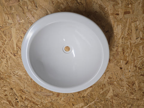 Waschbecken / Lavabo / Spülbecken / Spüle / Brünneli - rund 300 mm, weiss