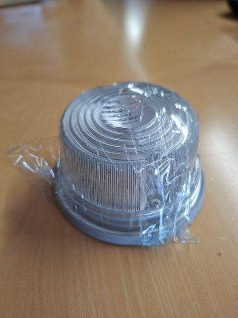 Hella Begrenzungsleuchte, Ø80x41mm, 12V mit Sockel grau