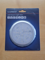 Carbest Slim Down Light – 12 V LED-Deckenleuchte mit Touchsensor, Ø 130 mm