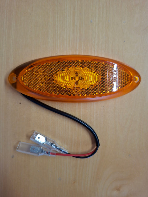 LED-Seitenmarkierungsleuchte Serie 2010 mit Rückstrahler – 12 V, 1 W