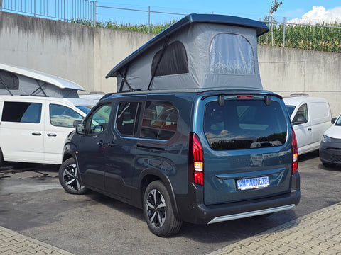 Schlafdach / Aufstelldach / Hubdach für Berlingo/ Partner/ Rifter/ Proace City/ Combo / Doblo inklusive Montage inkl. Dachbett