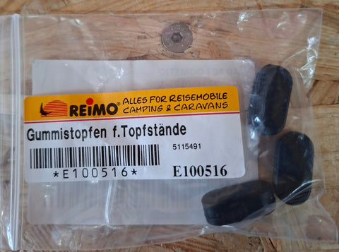 Gummistopfen für Topfständer Grillo Chef 2 - 3er Set