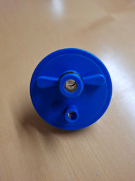 Wassertank-Einfülldeckel Hydock 77 – Schnellkupplung mit 77 mm Bajonettverschluss, Blau