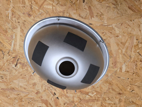 lavabo ovale en acier inoxydable 340