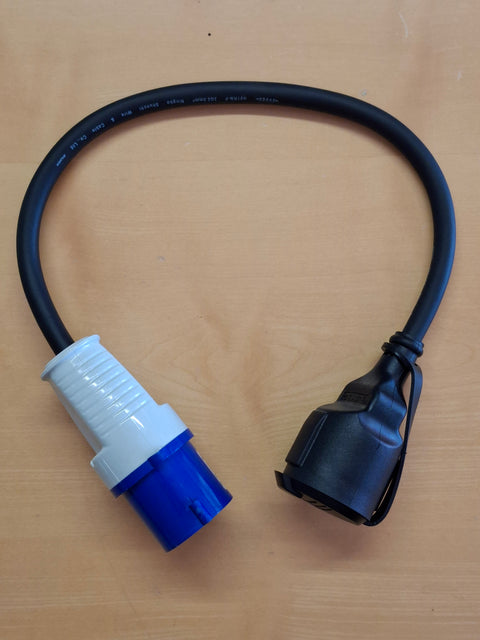 Cavo adattatore Carbest CEE: attacco Schuko/spina CEE 3x2,5 mm lungo 40 cm