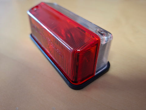 Seitenmarkierungsleuchte, Umrissleuchte rot,weiss – 92 × 43 × 37 mm