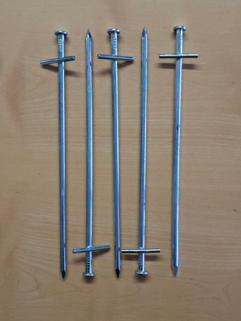 Felsbodenhering Tarzan 23 cm – Zelthering für sehr harte und steinige Böden, 5 Stück