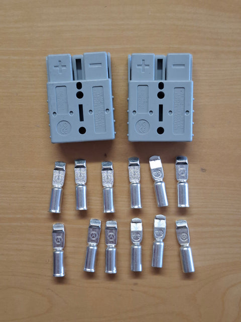 Set di connettori per batterie ad alta corrente Carbest da 50 A