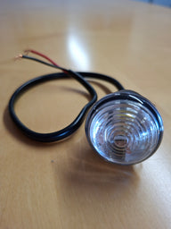 LED-Begrenzungsleuchte rund Ø 30 mm – 9–33 V, 0,6 W, klar, IP67