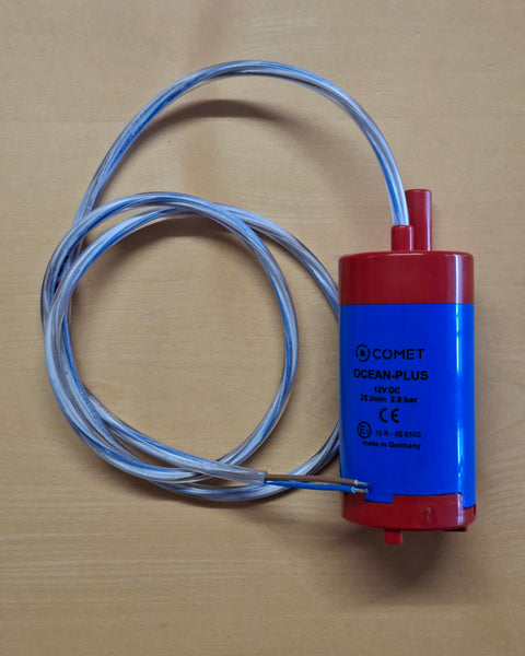 Pompa a immersione Ocean Plus 12 V – 25 l/min, 2 bar, resistente al funzionamento a secco