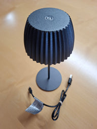 LED-Tischlampe mit Touch-Dimmer und Akku – USB-C, IP44