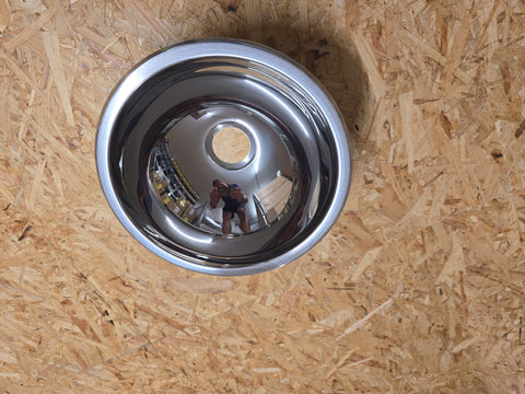 Waschbecken / Lavabo / Spülbecken / Spüle / Brünneli - Edelstahl rund 260 mm
