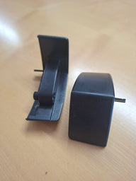 Embouts Thule, capuchons de finition pour rail avant noirs – pour Omnistor 5102, gauche + droite