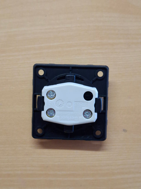 Interrupteur inverseur Berker INTEGRO Flow/Pure noir mat SB