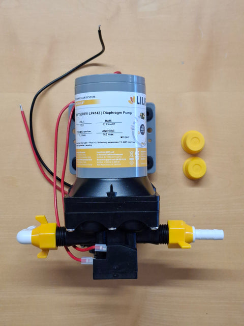 LILIE Soft Serie Druckpumpe 12 V mit Bypass – 2,1 bar, 11,3 l min