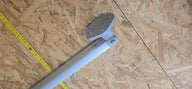 Pied de table, pliable, argent
