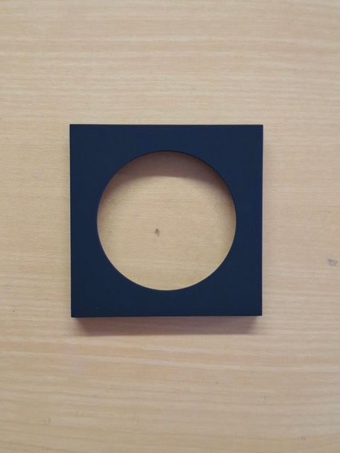 Berker INTEGRO Pure cornice monoforo nero opaco
