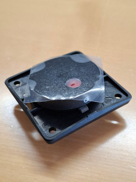 Interrupteur à bascule Berker 12V, anthracite, avec affichage de contrôle LED rouge
