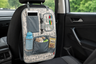 Sitztasche für Rückenlehne, Kakimuster, grün