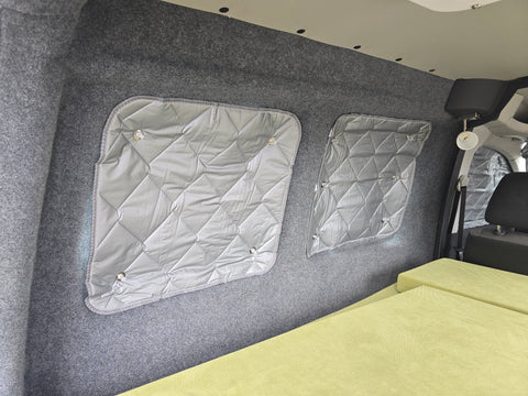 VW Caddy 4 - Thermomatte / Isolationsmatte / Innenisolierung - Set 8-teilig für VW Caddy 4 kurzer Radstand 2006-2020