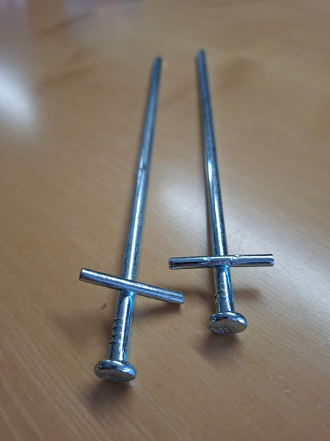 Felsbodenhering Tarzan 23 cm – Zelthering für sehr harte und steinige Böden, 5 Stück
