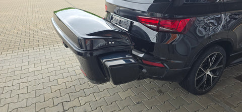 Einsatz breit für BackBock Black/ Schwarz, für Transportsystem auf Anhängerkupplung