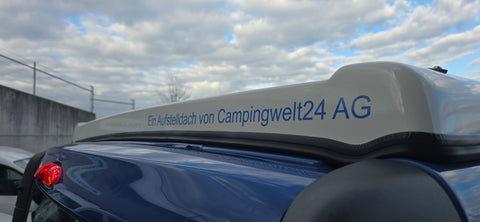 Aufstelldach / Schlafdach / Hubdach für Renault Trafic/ Nissan Primastar / OPEL Vivaro bis 2014 / Vorne hoch - Inklusive Montage/ Eintragung/ Leihwagen
