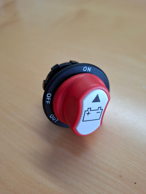 Interrupteur d'isolement de batterie Mini 100 A