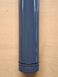 Abwasserrohr 40 mm, 0,5 m – beidseitig mit O-Ringen
