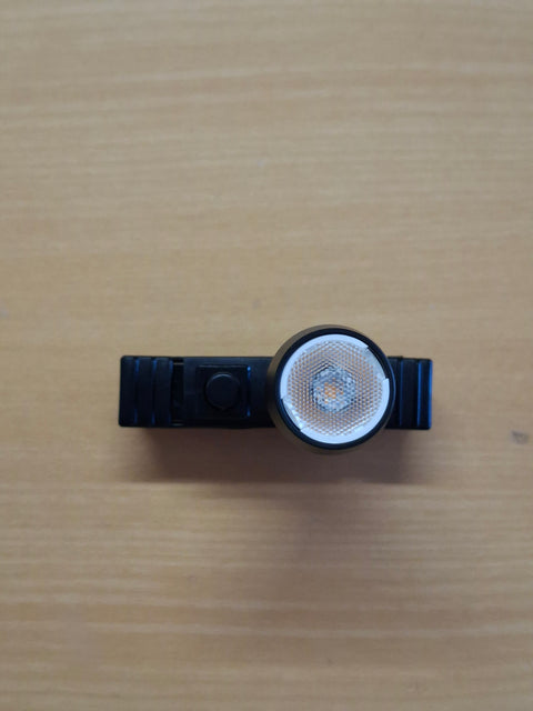 LED-Ergänzungsspot mit Schalter für Stromschienensystem – Schwarz, 12 V , 1 W