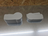 Set tappi terminali Thule Omnistor 4900 destro e sinistro – Argento, Grigio