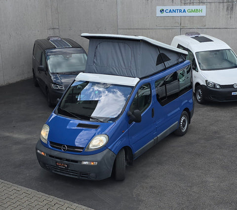 Aufstelldach / Schlafdach / Hubdach für Renault Trafic/ Nissan Primastar / OPEL Vivaro bis 2014 / Vorne hoch - Inklusive Montage/ Eintragung/ Leihwagen