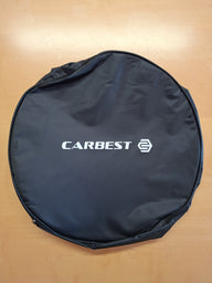 Sac de transport de câbles Carbest – Ø 40 × 14 cm, résistant à l'eau, pour rallonges et enrouleurs de câbles