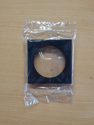 Berker INTEGRO Pure cornice monoforo nero opaco