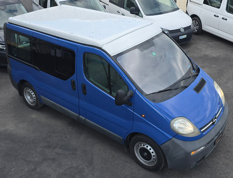Aufstelldach / Schlafdach / Hubdach für Renault Trafic/ Nissan Primastar / OPEL Vivaro bis 2014 / Vorne hoch - Inklusive Montage/ Eintragung/ Leihwagen