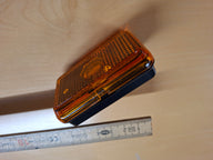 Seitenmarkierungsleuchte gelb mit Rückstrahler – 74 × 45 × 25 mm