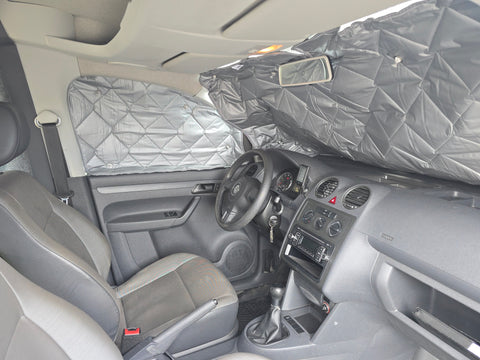 VW Caddy 4 - Thermomatte / Isolationsmatte / Innenisolierung - Set 8-teilig für VW Caddy 4 kurzer Radstand 2006-2020