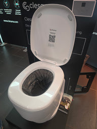 Clesana C1 – wasserlose Toilette mit L-Adapter / Campingtoilette / Camping-WC