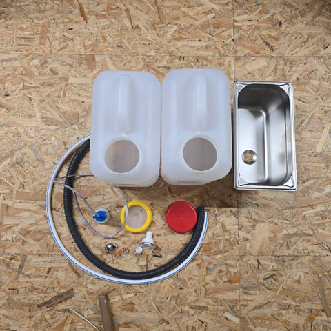 Wasseranlage für CityVan - Komplettset Wasseranlage für deinen Camper / Wohnmobil