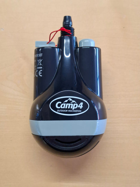 Campingdusche mit Akku und USB-Ladekabel – 2 l min, 2200 mAh