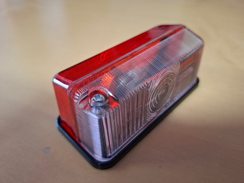 Seitenmarkierungsleuchte, Umrissleuchte rot,weiss – 92 × 43 × 37 mm