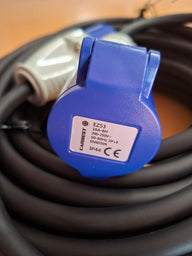 Carbest CEE-Verlängerungskabel 25 m – H07RN-F 3G2,5 mm², 230 V , 16 A, IP44, inklusive Tragetasche